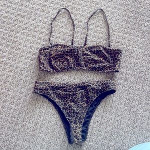 Leopard Swim Suit